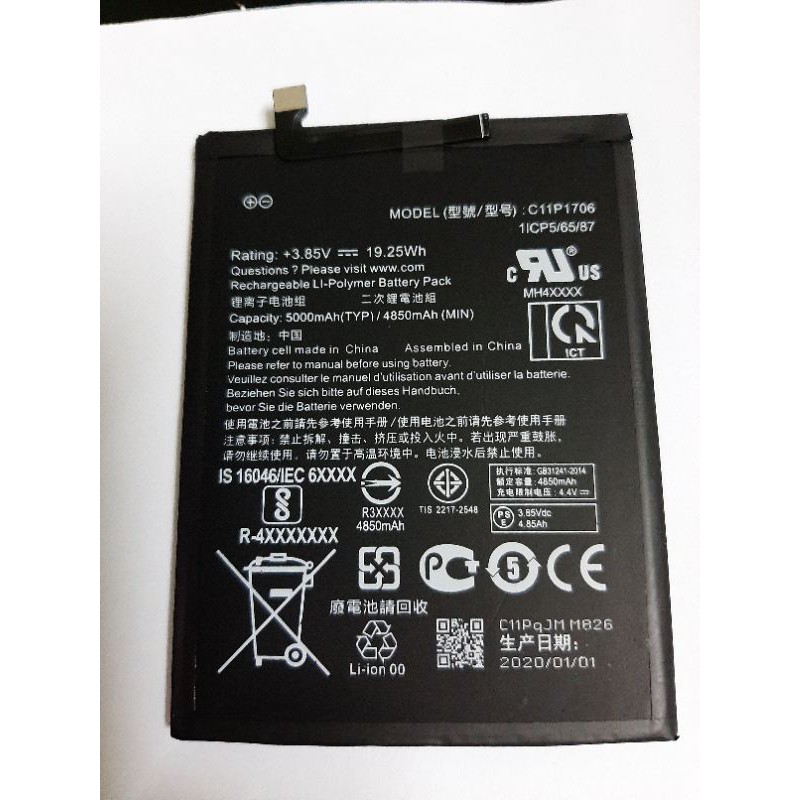 Pin Asus Zenfone Max Pro M1 ZB602KL, X00TD dung lượng 5000mAh Zin máy