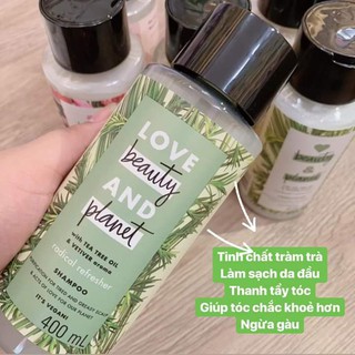 Gội xả Beauty & Planet 400ml