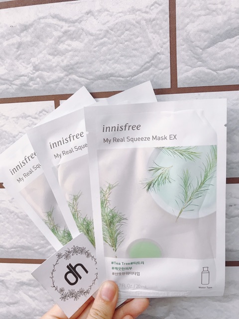 MẶT NẠ GIẤY Innisfree My Real Squeeze Mask