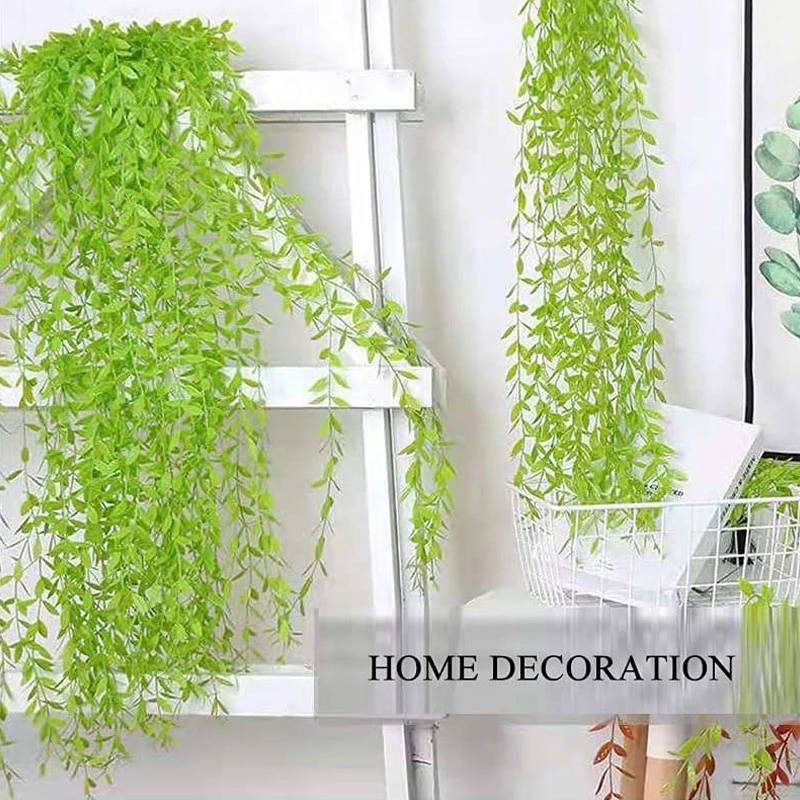 Dây Lá Liễu Nhân Tạo 104CM Treo Tường Trang Trí Nhà Cửa / Tiệc Cưới DIY