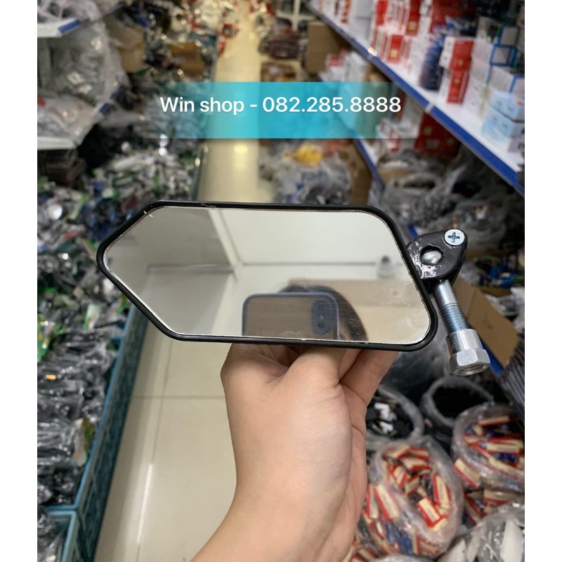 Gương, kính chiếu hậu hãng Hùng Cường lắp xe máy - Phù hợp mọi loại xe