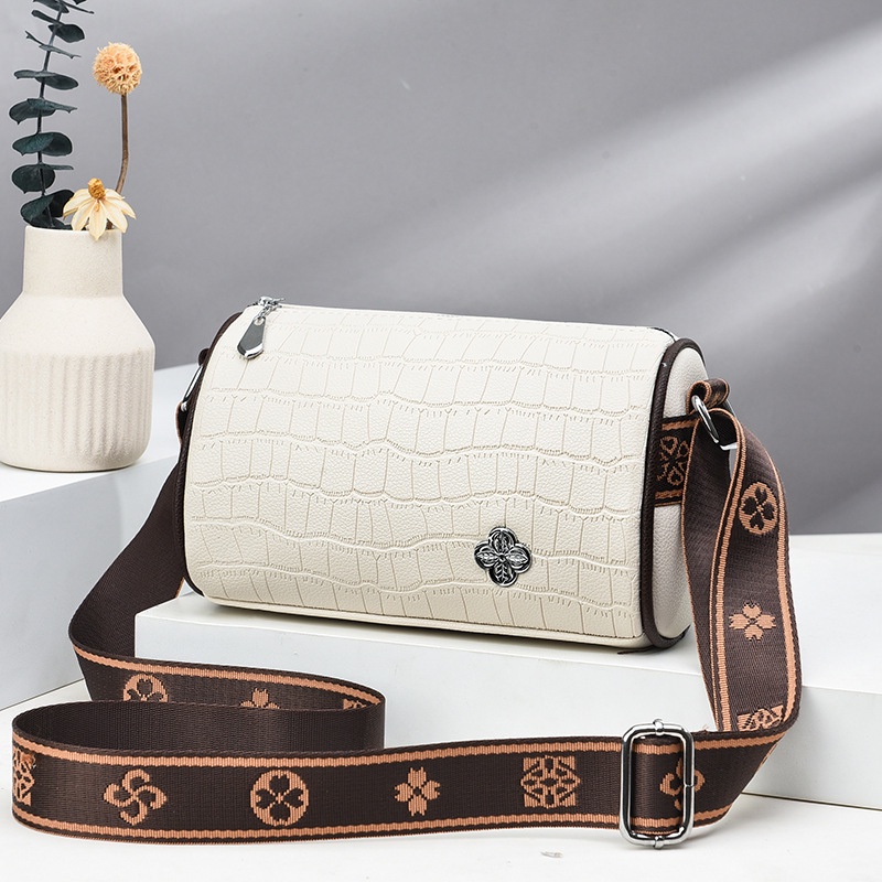 Túi Xách Boston Đeo Chéo Vai Hình Tròn Cỡ Nhỏ Thời Trang Cao Cấp Cho Nữ