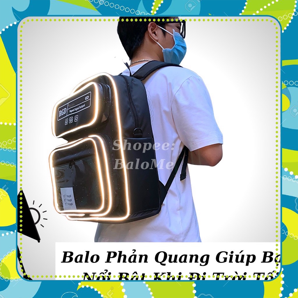 Balo Nam Nữ RGD SS3  BaloMe bảo hành 12 tháng hoodie_drew1996