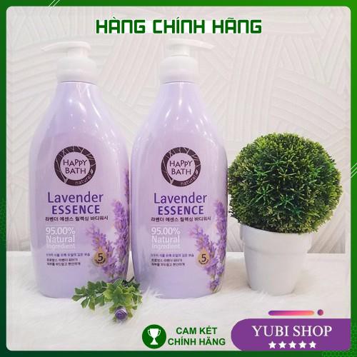 Sữa Tắm Happy Bath Hàn Quốc - Sữa Tắm Happy Bath Natural Real Mild 900ml - Auth