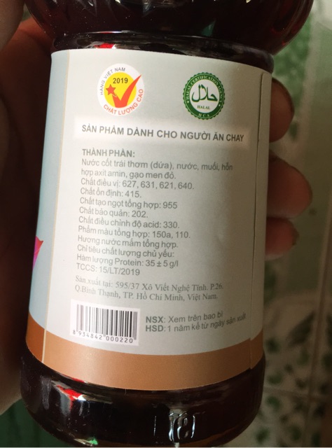 Nước Mắm Chay Liên Thành 300ml