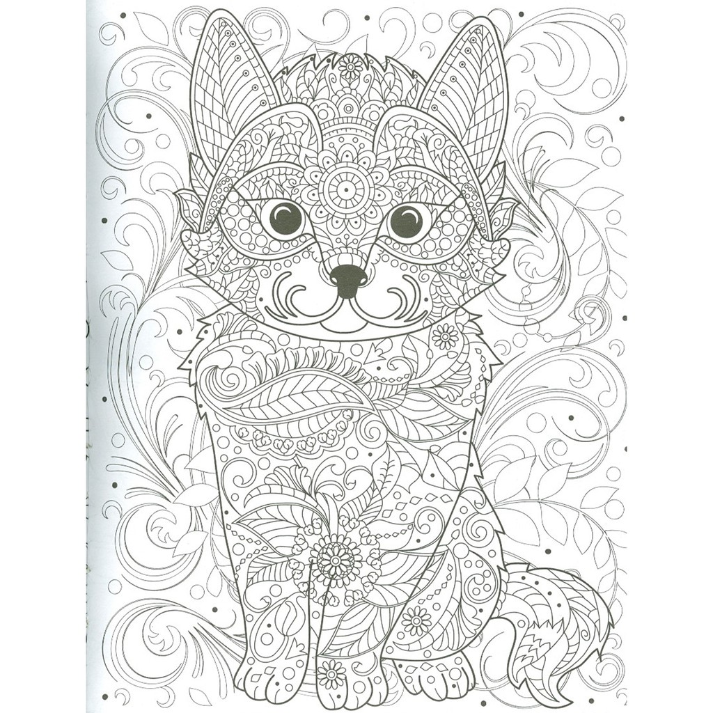 Sách - Adult Colouring Book - Wilderness (Sách tô màu)