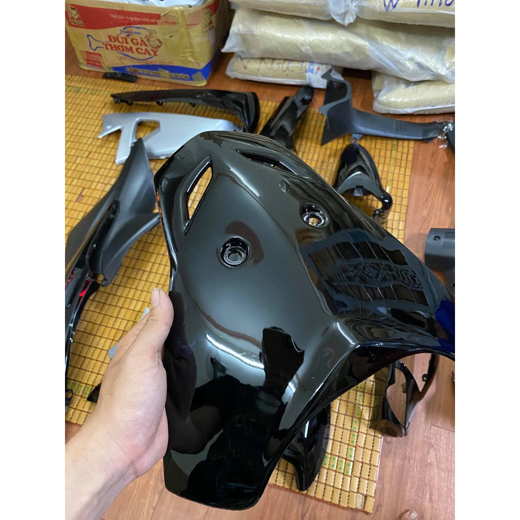 Dàn áo Wave A/Rs/S 100 hàng Việt Nam loại 1 màu Đen