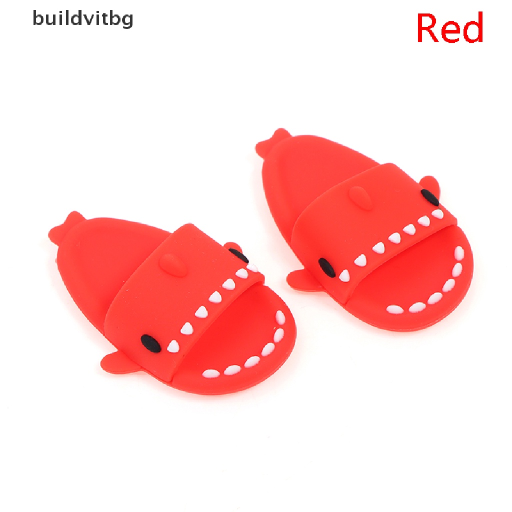 1 Đôi Giày Hình Cá Mập 3 * 4.6cm Cho Búp Bê 1 / 6BJD Dol hye