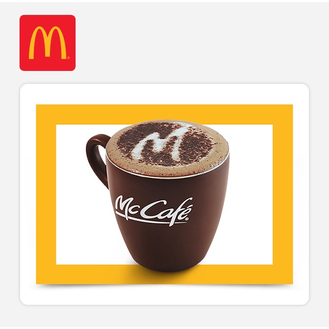 1 Cà phê (cà phê Việt Nam/ Americano/ Cappuccino) tại cửa hàng McDonald's