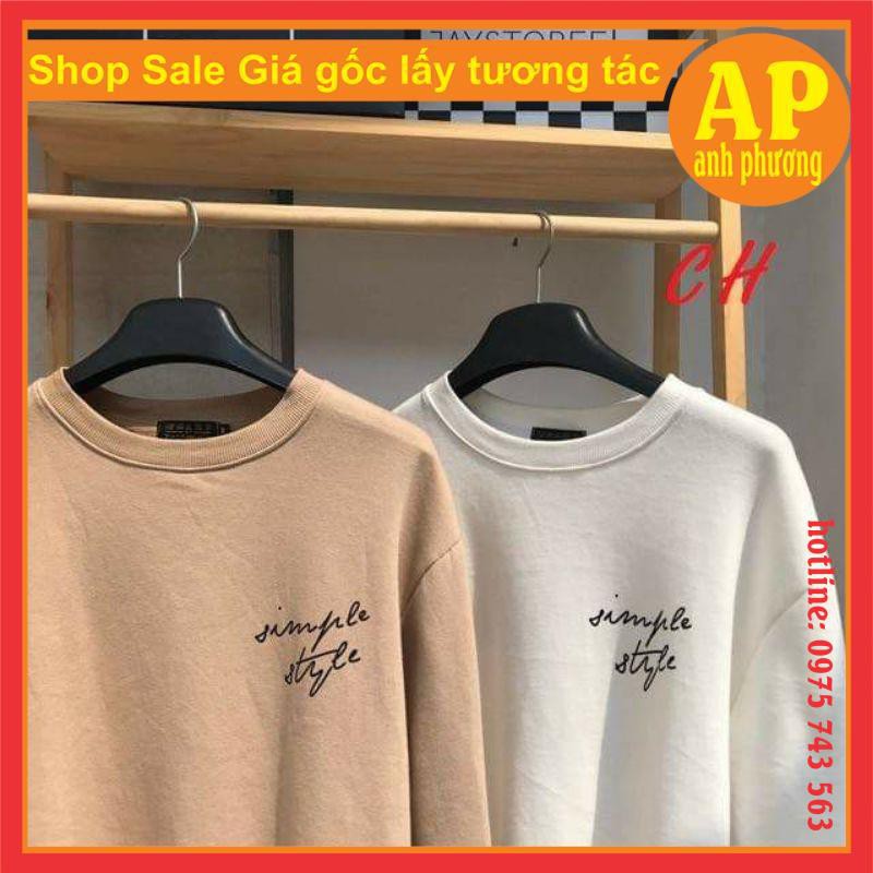 Áo phông bo tay bo gấu Simple♓bo tay bo gấu dày dặn chất đẹp♓phong cách unisex♓thấm hút mồ hôi♓không xù ♓