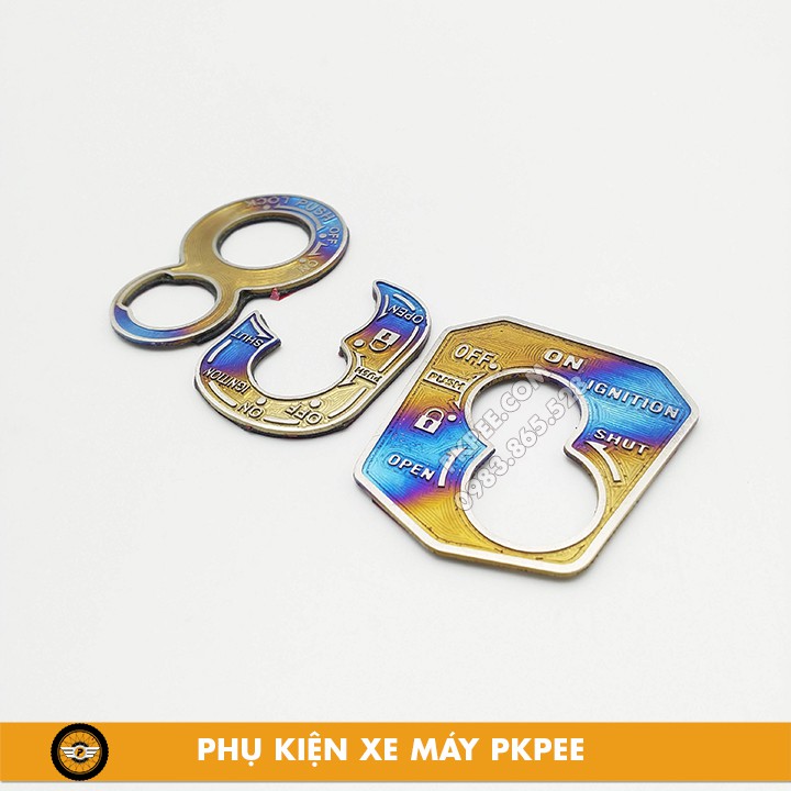 Tem Titan Ốp Ổ Khoá Gắn Winner, Sonic, Raider, Satria
