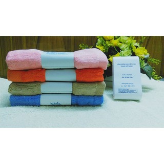 Khăn thể thao/quấn tóc xơ tre; 80cm * 35cm(140gram) sợi khăn mềm mại, ko bai, ko phai không xù