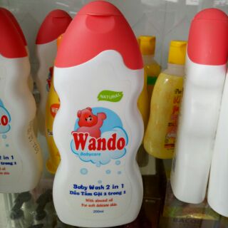 Sữa tắm 2 trong 1 wando