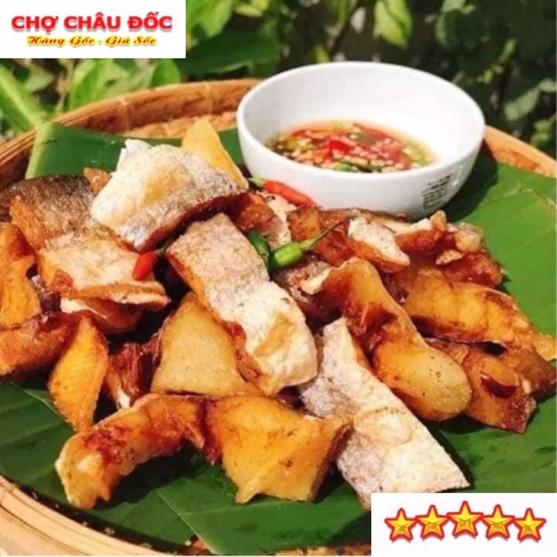 Gói 500gr Khô Cá Tra Phồng Châu Đốc Hiệu Thanh Trúc Loại Ngon Vừa Ăn