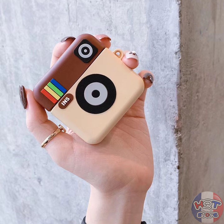 Ốp Silicon Case Instagram cho tai nghe Airpods 1 / 2
