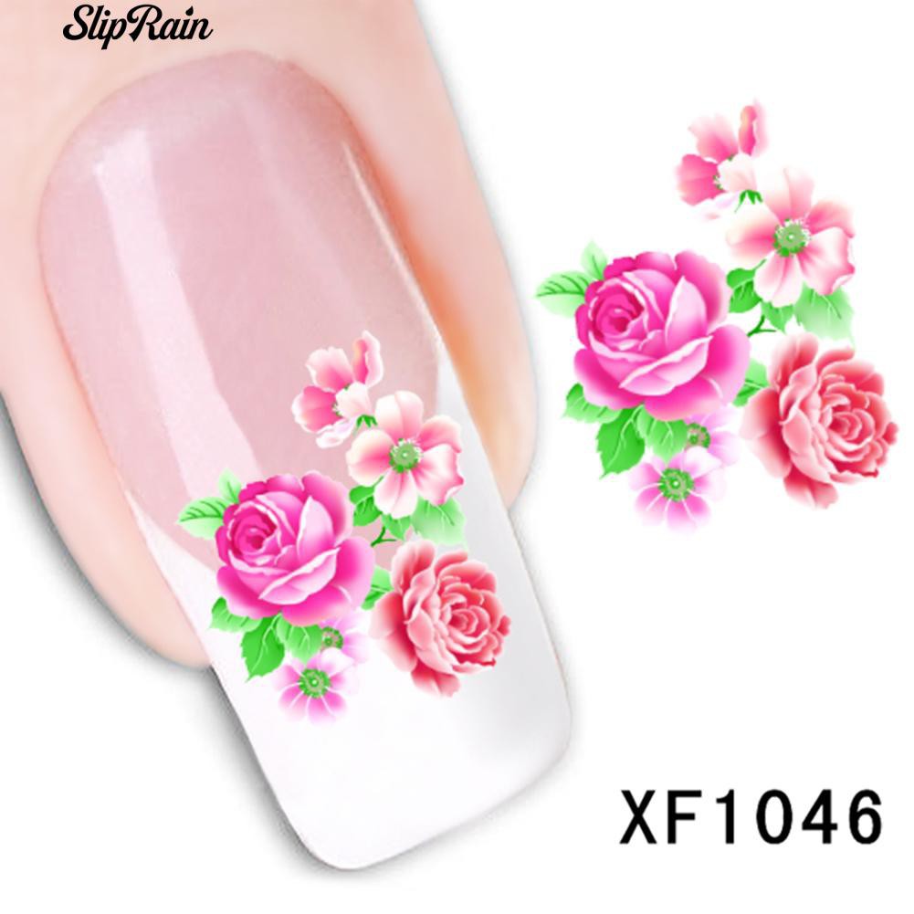 Miếng dán trang trí móng hình hoa xinh xắn nhiều kiểu lựa chọn
