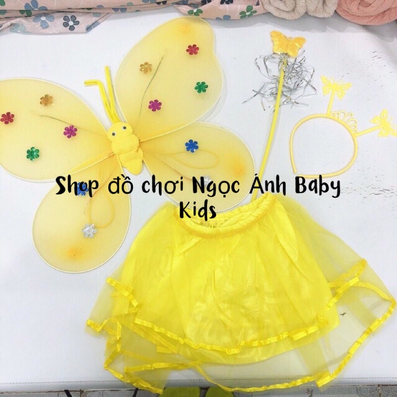 Bộ đồ chơi cánh bướm hóa trang cho bé dịp trung thu và halloween