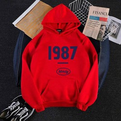 Áo hoodie 1987  CHẤT NỈ NGOAI DẦY DẶN CAO CẤP