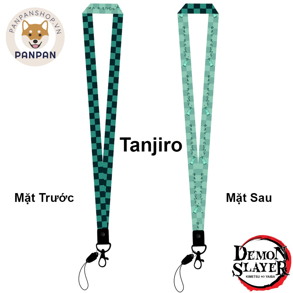 Dây strap đeo điện thoại / dây đeo thẻ Kimetsu no Yaiba ( Diệt Quỷ ) 50CM