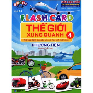 FlashCard Thế Giới Xung Quanh - Tập 4: Phương Tiện