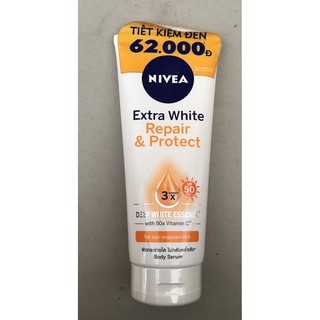 Serum dưỡng thể giúp phục hồi & chống nắng NIVEA Extra White Repair & Protect SPF50 320ml (Thái Lan)