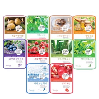 10 mặt nạ Natureby mix đủ vị