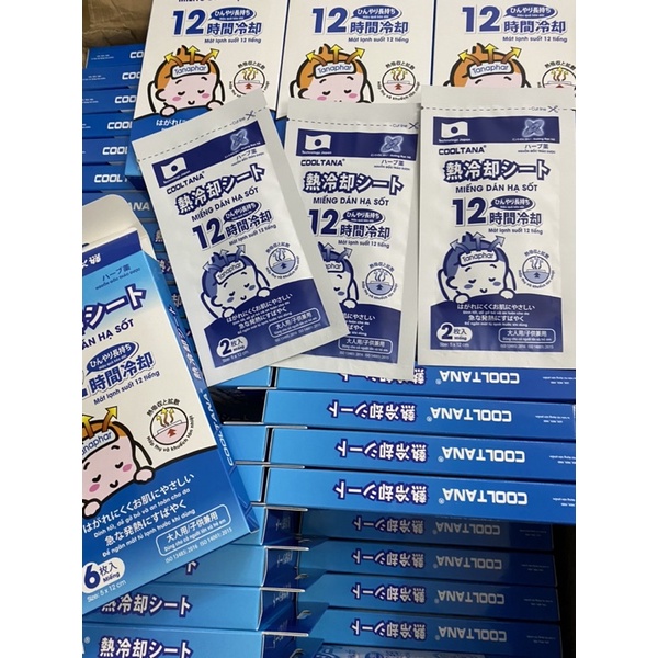 Dán Hạ Sốt Túi 2 Miếng