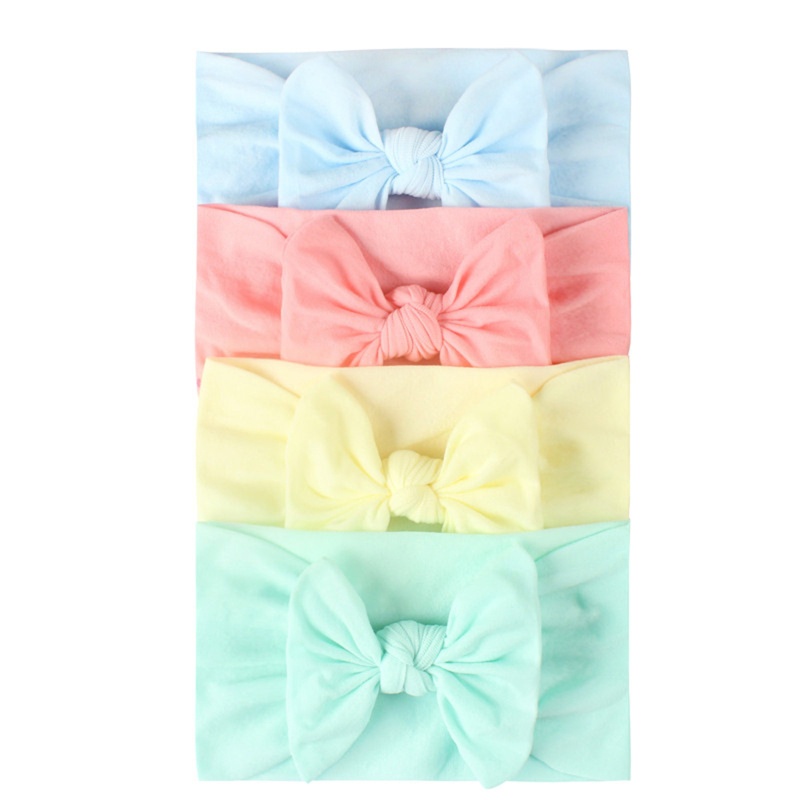 Set 4 Băng Đô Nơ Xinh Xắn Dành Cho Bé Gái