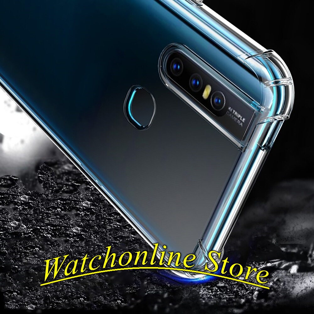 Ốp lưng dẻo chống va đập Vivo Y02t Y02S S1 pro / V15 pro Y21 Y21s Y33s Y72 5G V20 bảo vệ 4 góc trong suốt