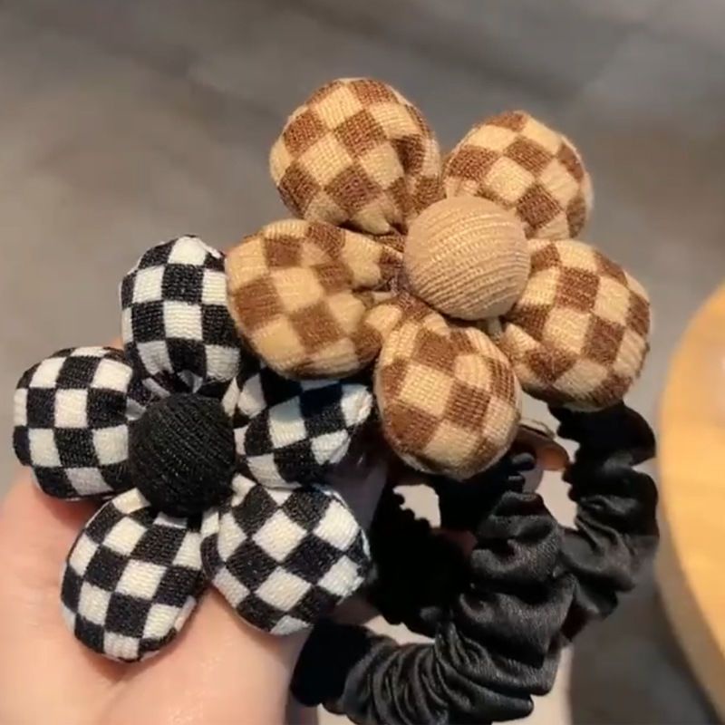 Dây Buộc Tóc Cao Su Hình Hoa Hướng Dương Siêu Dễ Thương