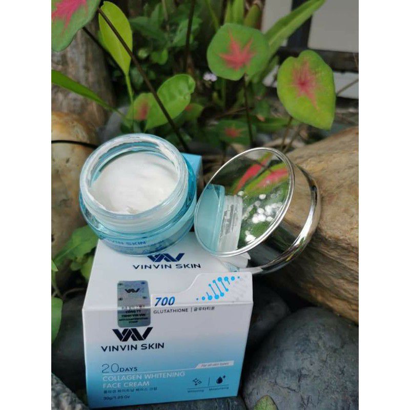 Kem  Dưỡng Trắng, Phục Hồi Hư Tổn Làn Da VINVIN SKIN 30g( cam kết Chính Hãng) | BigBuy360 - bigbuy360.vn