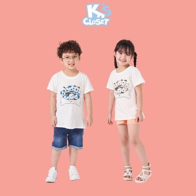 Áo Phông K's Closet Cộc Tay Cho Bé Trai Và Bé Gái (2-14 Tuổi) E013ONS