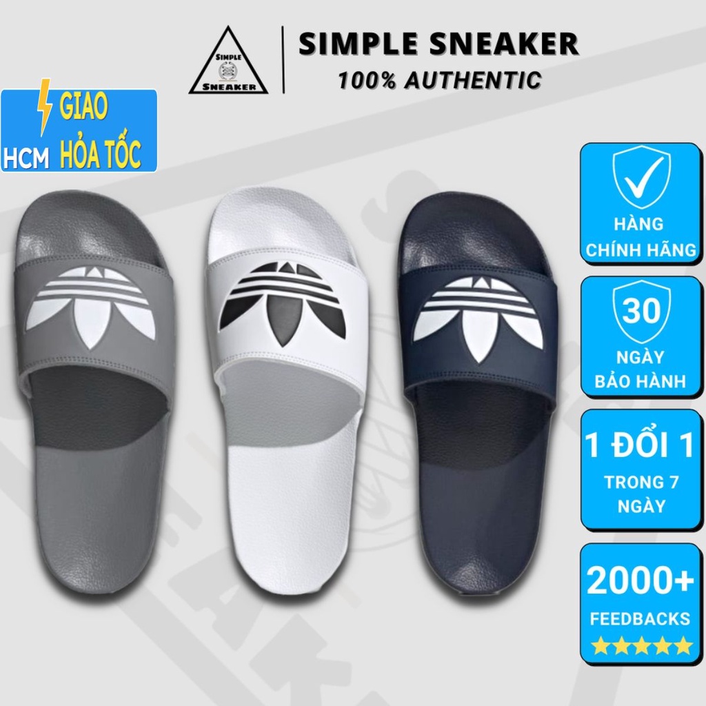 Dép Adidas Lite 3 Lá CHÍNH HÃNG Adidas Adilette Lite Siêu Nhẹ Êm - Dép Quai Ngang Thời Trang Adidas - Simple Sneaker