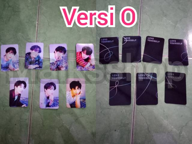 Thẻ Ảnh Nhóm Nhạc Bts Love Yourself