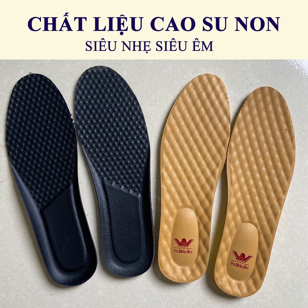 Cặp Lót Giày Cao Su Non Êm Chân, Siêu Nhẹ Thoáng Khí Khử Mùi Hiệu Quả