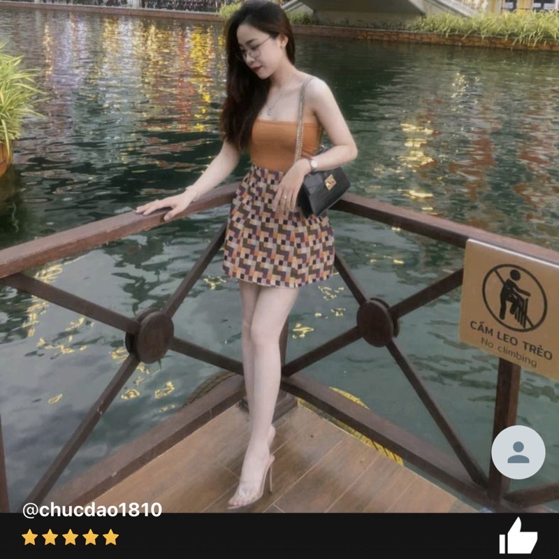 CHÂN VÁY HOẠ TIẾT