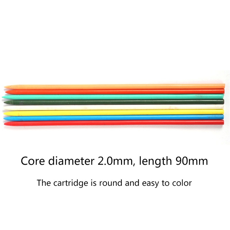 Ruột Bút Chì Bấm 2.0Mm 36 Màu Tùy Chọn Cho Trẻ Em