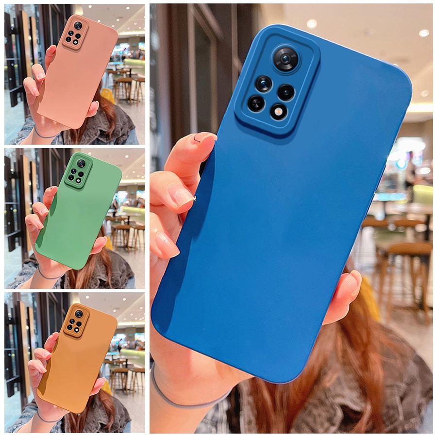 Ốp điện thoại bằng TPU đơn giản cho Xiaomi Mi Poco F3 X3 Pro Redmi Note 10 10S 11 11S 5G