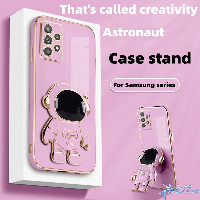 Ốp Điện Thoại Có Giá Đỡ Hình Phi Hành Gia Cho Samsung A53 5G Case A11 A13 A52 A23 A22 A33 A51 A71 M11 M12 4G 5G Casing 2022