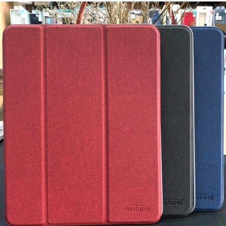 Bao da Mutural cho iPad Gen 10 mini 4/5 6 Air/2 Air 3/Pro 9.7/ Gen6/ Gen7/8,9/ Pro 11 M1 - Có khe để bút