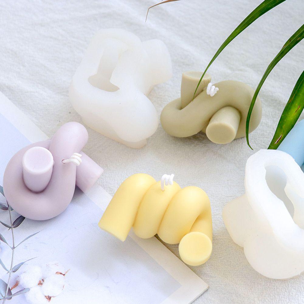 FAY Khuôn Silicone Làm Xà Phòng Thơm Hình Nút Thắt