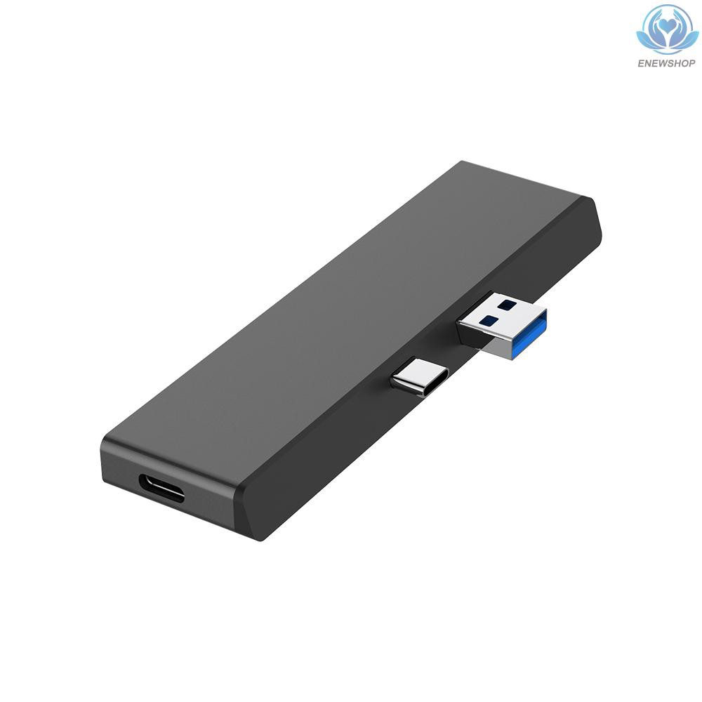 Đầu Đọc Thẻ Nhớ 6 Trong 1 Usb 3.0 Type-c Hub Sang Usb 3.0x2 + Sd + Micro Sd + Hd + Type-c