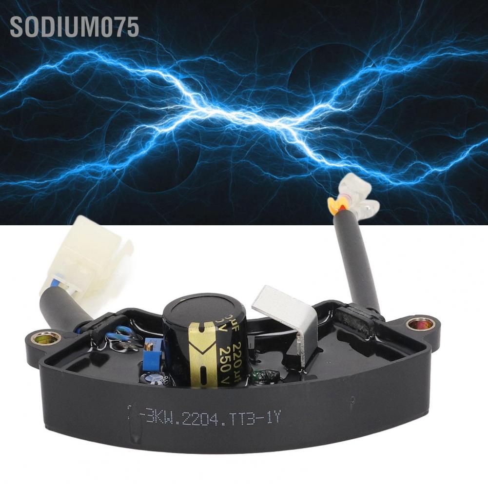 Có thể bán buôn Máy phát điện chạy xăng AVR Bộ điều chỉnh áp tự động Kiểu bán nguyệt cho 2‑3kw 168F 170F lưu một pha Sodium075 Hàng giao ngay