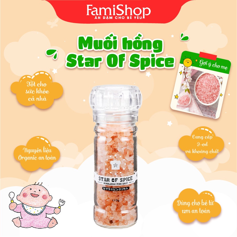 FamiShop Muối Hồng Himalaya 110g