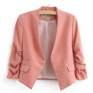 Áo Khoác Blazer Dáng Rộng Cho Nữ