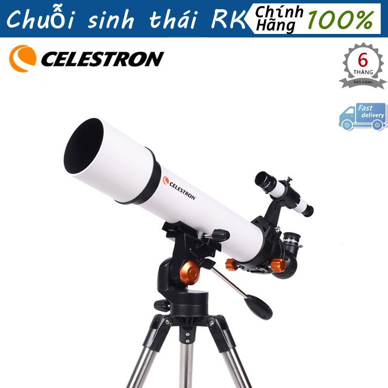 Kính Viễn Vọng CELESTRON, SCTW-80 Kính Viễn Vọng Thiên Văn Khúc Xạ Thu Phóng HD Phủ Chống Phản Xạ FMC Tích Hợp