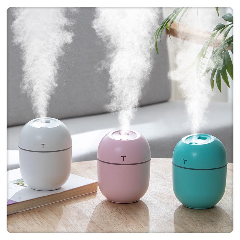 Máy Xông Tinh Dầu Mini Phun Sương Khuếch Tán Tinh Dầu Tỏa Hương Thơm Dùng Cho Phòng Ngủ Và Trong Xe Hơi Khử Khuẩn Đuổi M
