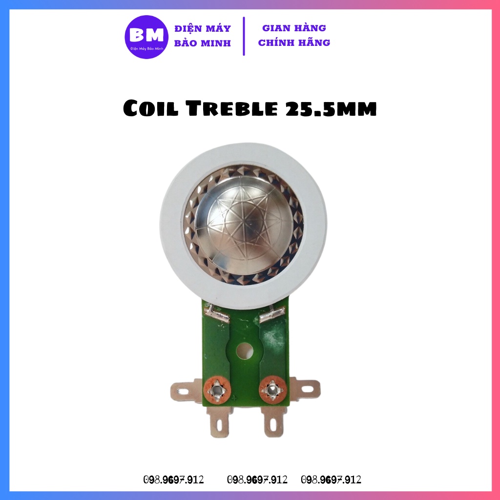 Coil Treble 25.5mm Màng Titan Hàng Đẹp