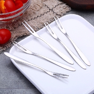 SET 10CÂY Nĩa Ăn Trái Cây 10.5cm bằng inox 100% hàng Việt Nam cao cấp