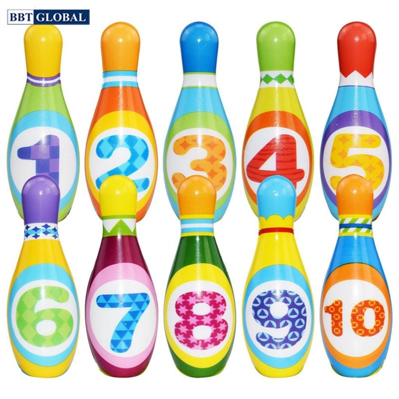 Bộ đồ chơi bowling 12 chi tiết cao 19cm YD2588K-10
